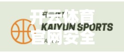 开云体育官网安全性深度解析，用户数据如何被守护？这份安全指南请收好！