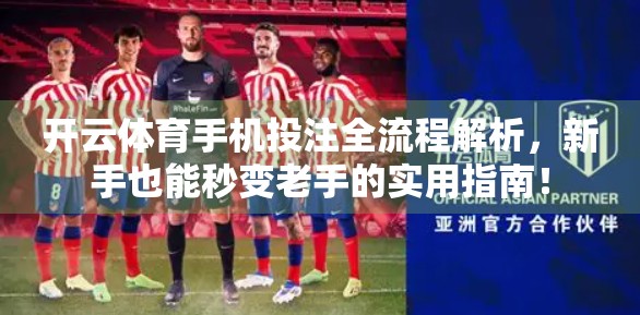 开云体育手机投注全流程解析，新手也能秒变老手的实用指南！