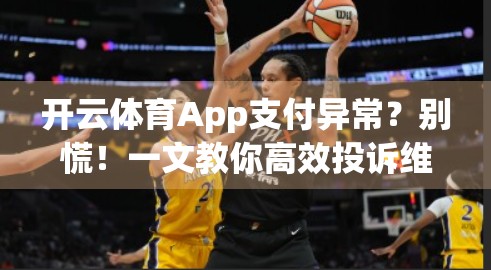 开云体育App支付异常？别慌！一文教你高效投诉维权指南