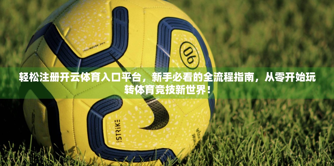 轻松注册开云体育入口平台，新手必看的全流程指南，从零开始玩转体育竞技新世界！