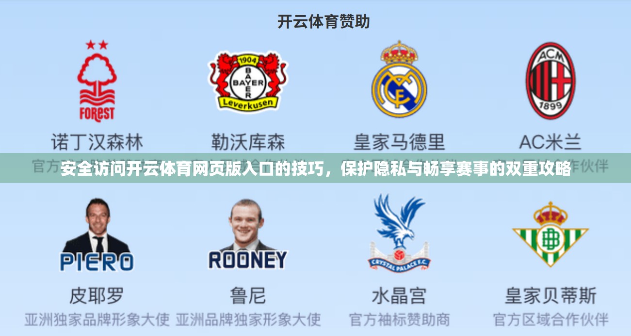 安全访问开云体育网页版入口的技巧，保护隐私与畅享赛事的双重攻略