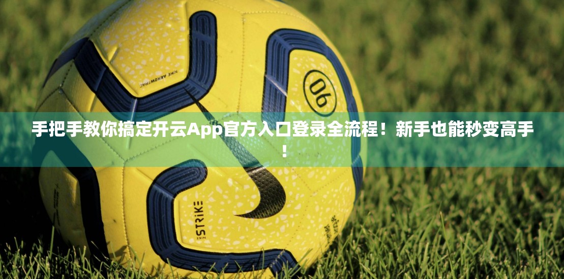 手把手教你搞定开云App官方入口登录全流程！新手也能秒变高手！